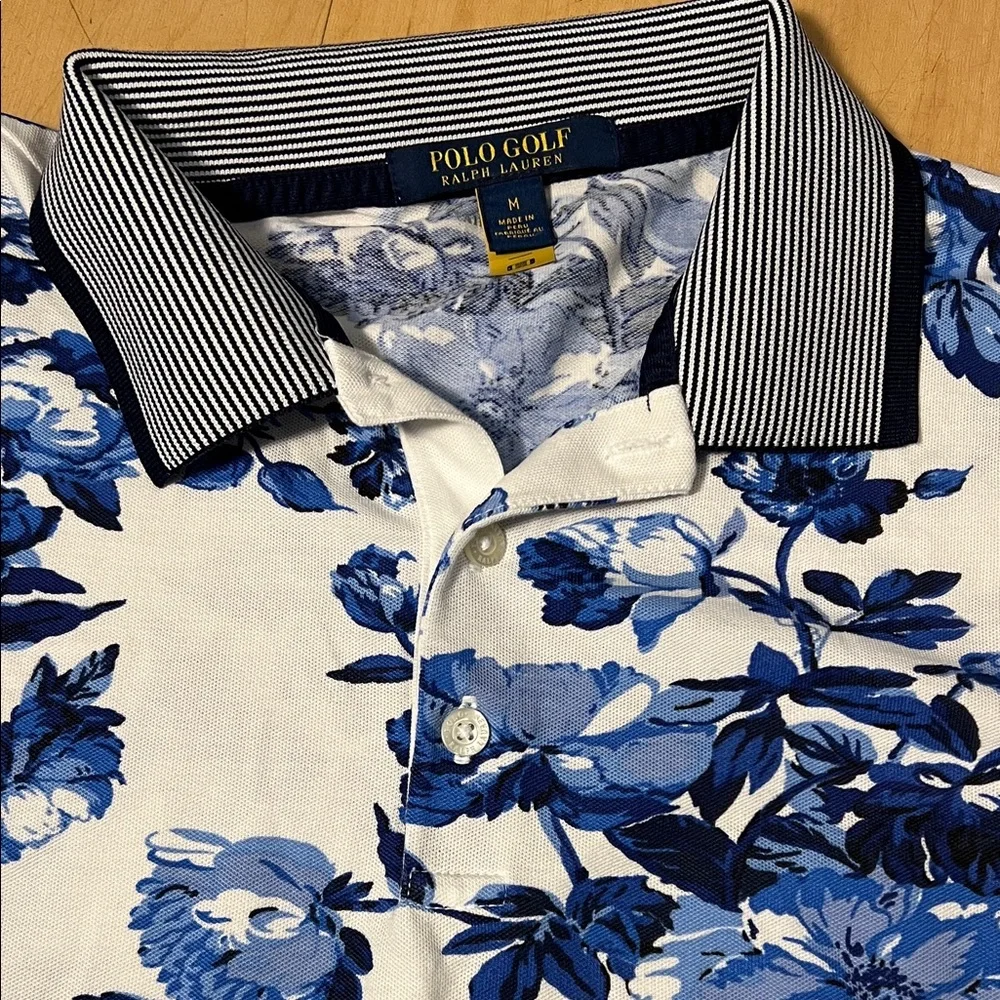 Polo Golf Ralph Lauren Floral Top size Medium - Picture 6 of 15